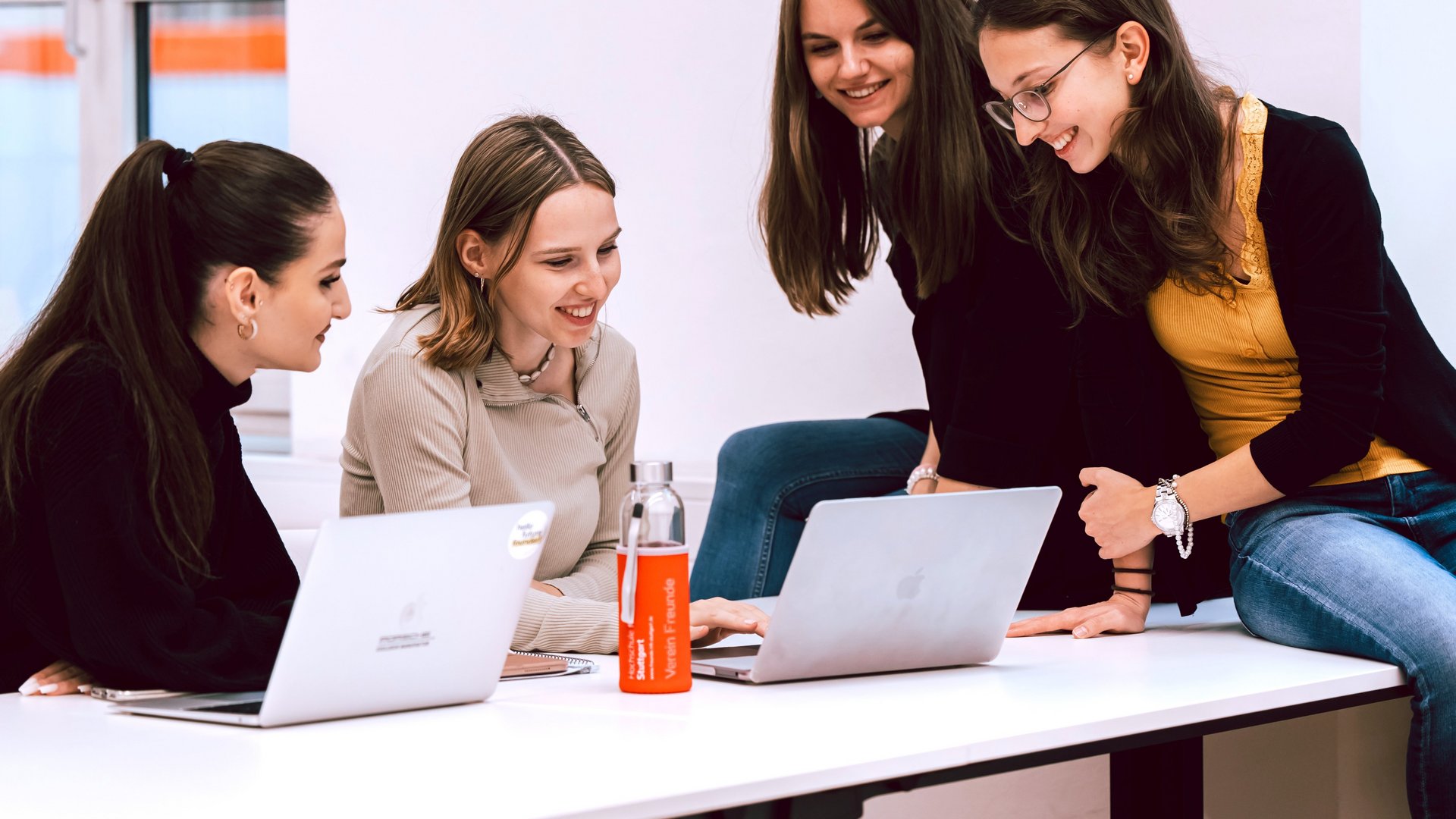 Gruppenarbeit im Mathe-Brückenkurs