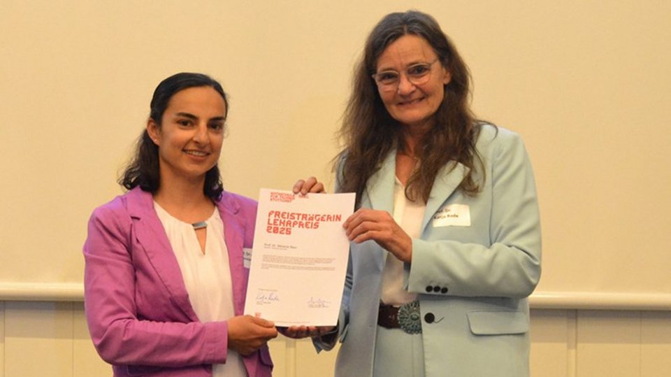 Lehrpreisträgerin Prof. Dr. Melanie Baur