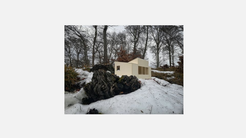 Modellfoto der Studienarbeit "Besenwirtschaft am Märzenbuckel"