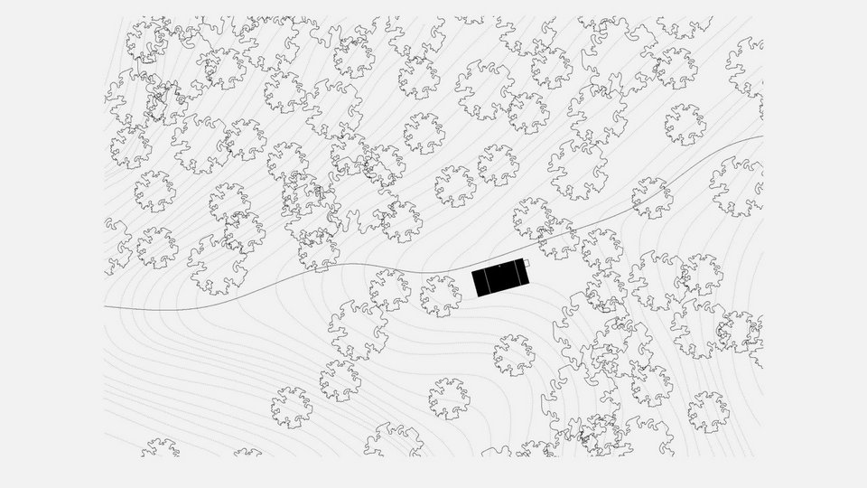 Lageplan der Studienarbeit "Besenwirtschaft am Märzenbuckel"