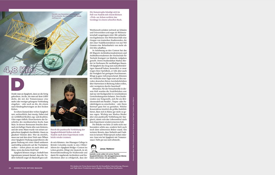 Seite aus dem Beitrag des Magazins der Süddeutschen Zeitung 