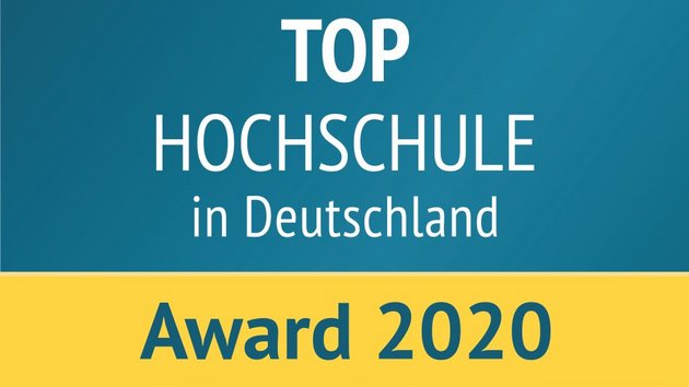 Logo zur Auszeichnung Top Hochschule durch StudyCheck