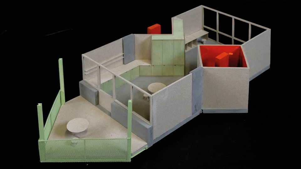 Innenraumansichten der ausgezeichneten Studienarbeit "Ecken und Kanten"