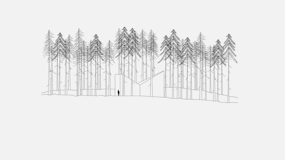 Ansicht der Studienarbeit "Waldkapelle"