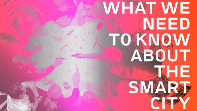 Ankündigungsgrafik für das Symposium "Was wir über Smart City wisse müssen"