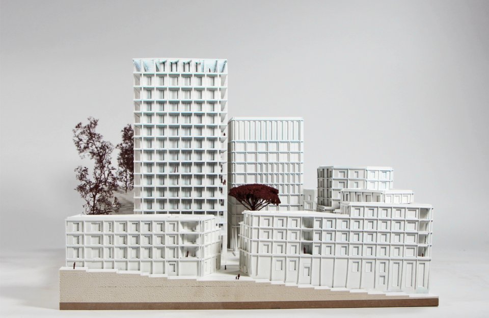 Modellfoto der Master-Thesis How to not demolish a building