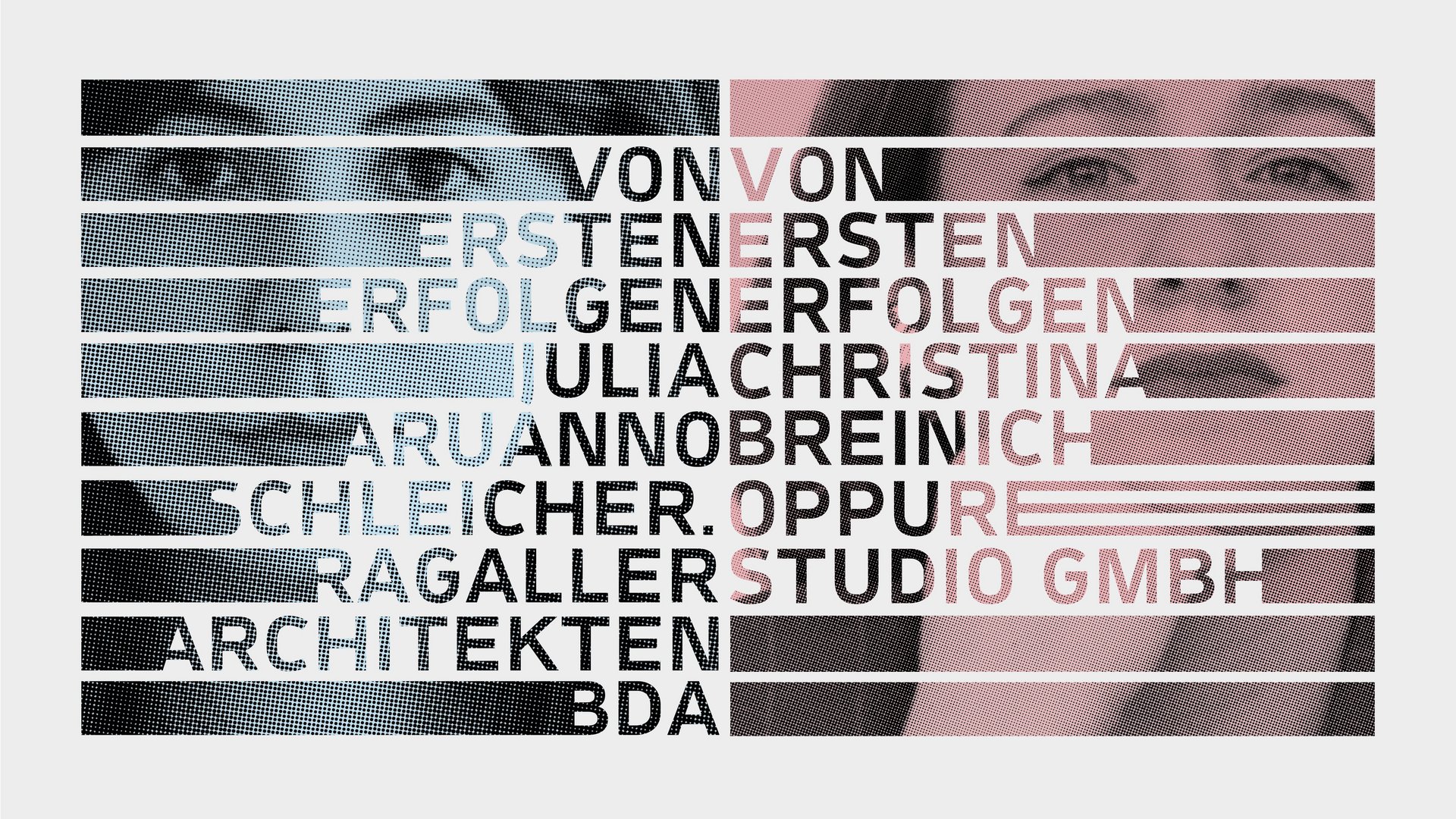 Grafik zur Bewerbung der Vortragsreihe "Von ersten Erfolgen"