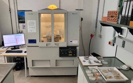 Ansicht auf das Bauchemielabor