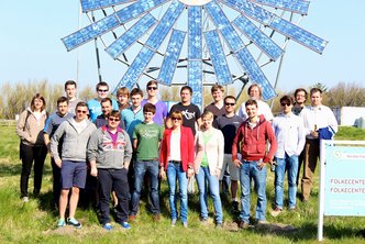 eine Gruppe Studierender