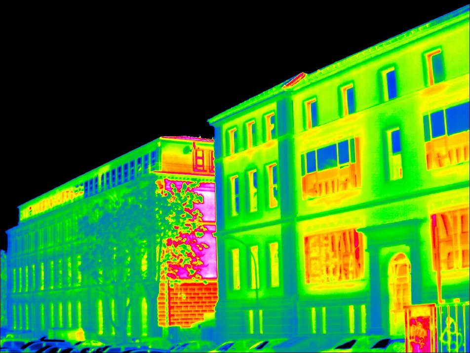 Thermografieaufnahme der HFT