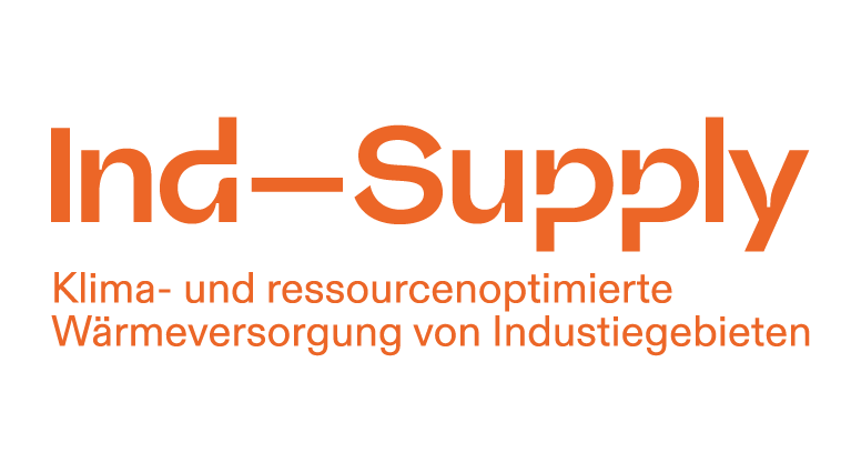 Logo: Ind-Supply Klima- und ressourcenoptimierte Wärmeversorgung von Industriegebieten