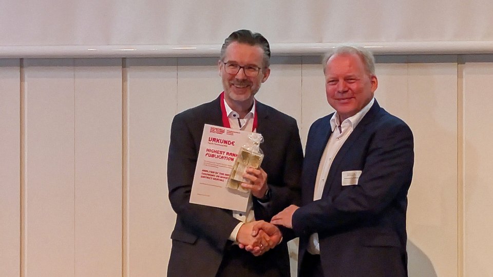 HFT Ceremony - Highest Ranked Publication