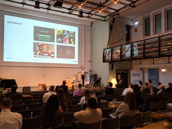 Tag der Forschung 2026 - Keynote "Generative GeoAI: Von Sprache zu Karten", Prof. Dr. Yu Feng, Hochschule Mainz