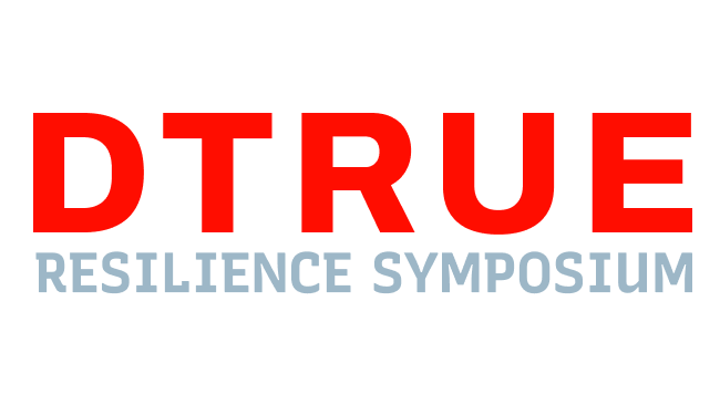 Logo Digital Twins for Resilient Urban Environments (DTRUE) Resilience Symposium