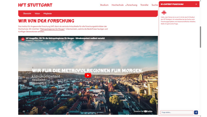 Screenshot vom HFT TransferBot Jo von E.