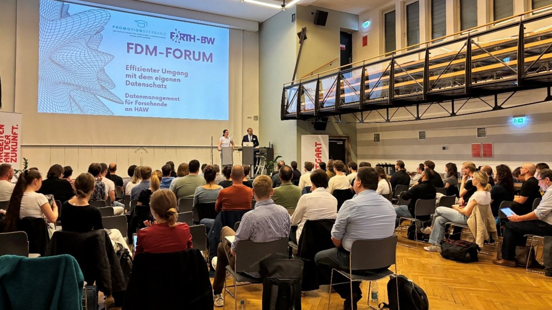 FDM-Forum an der HFT Stuttgart - Begrüßung