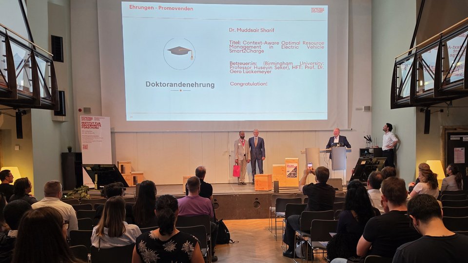 HFT Ceremony 2026 - Doktorandenehrung Dr. Muddsair Sharif