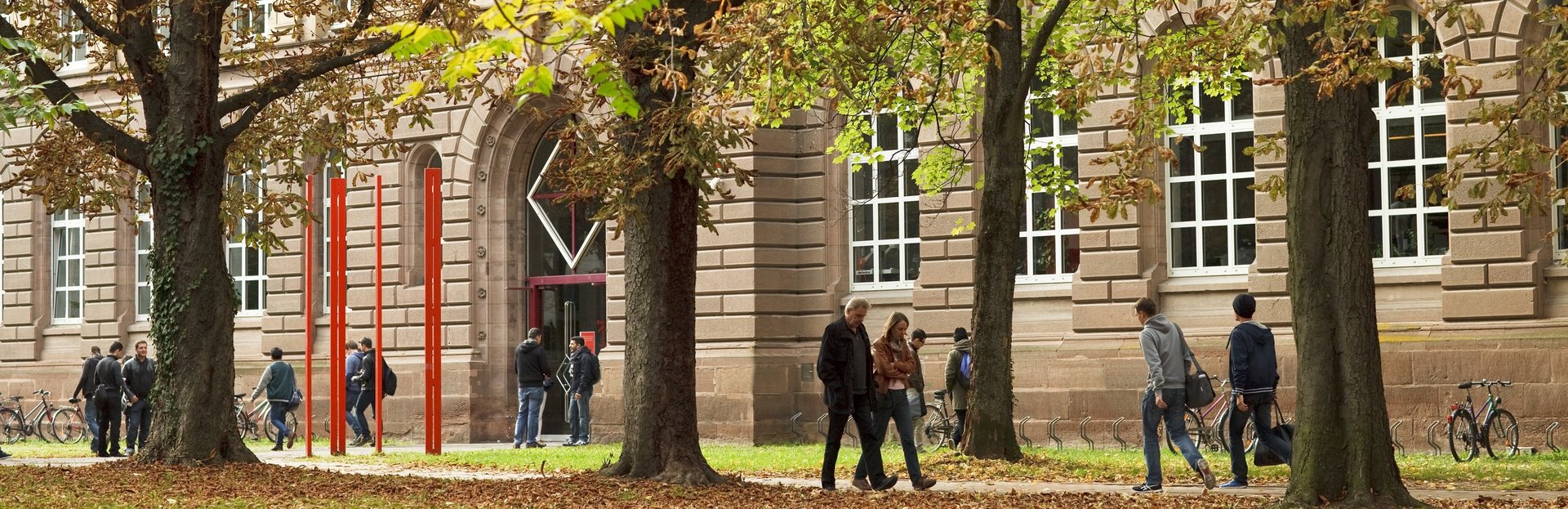 Ansicht Bau 1 vom Stadtpark