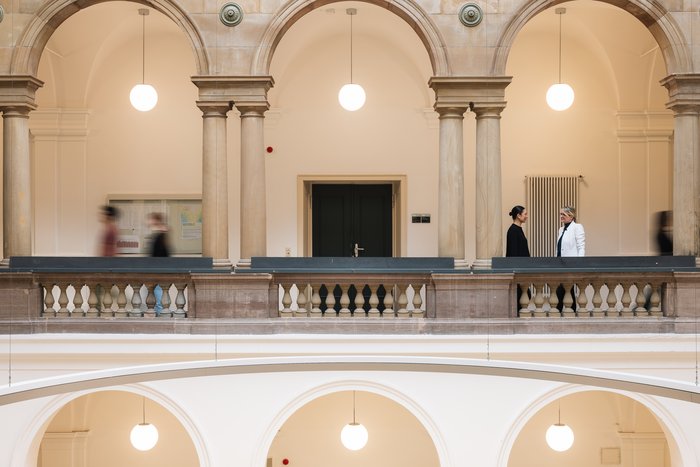 Hochschulgebäude von innen