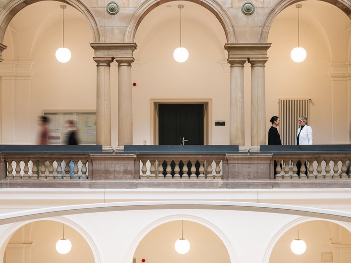 Hochschulgebäude von innen