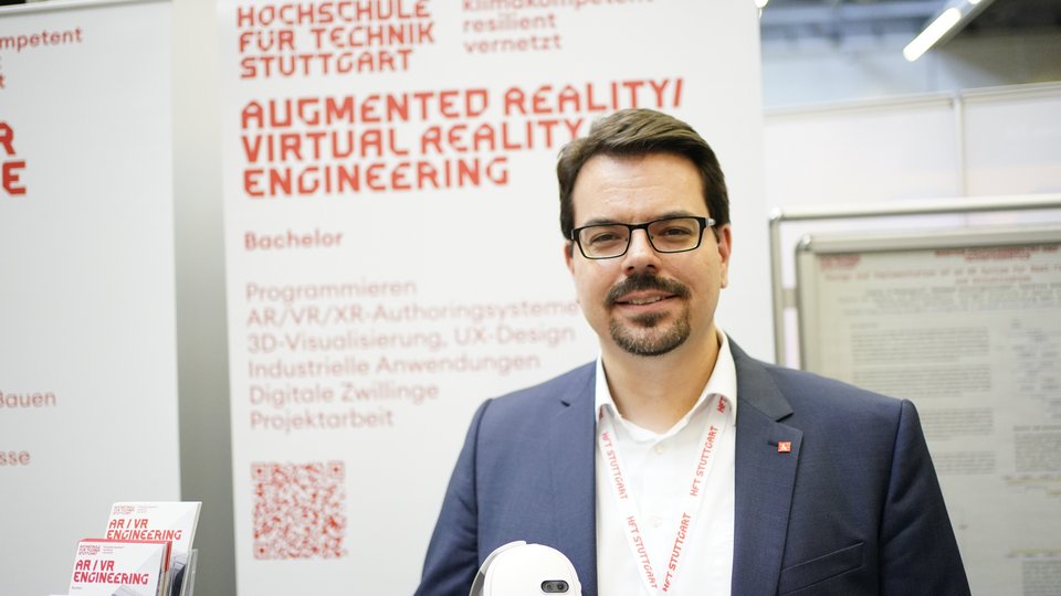 Professor stellt AR-Anwendungen vor