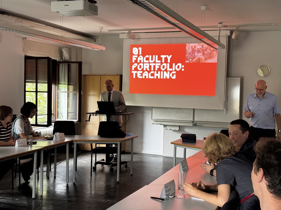 Besuch der Taiwanesischen Delegation - Präsentation der HFT Stuttgart