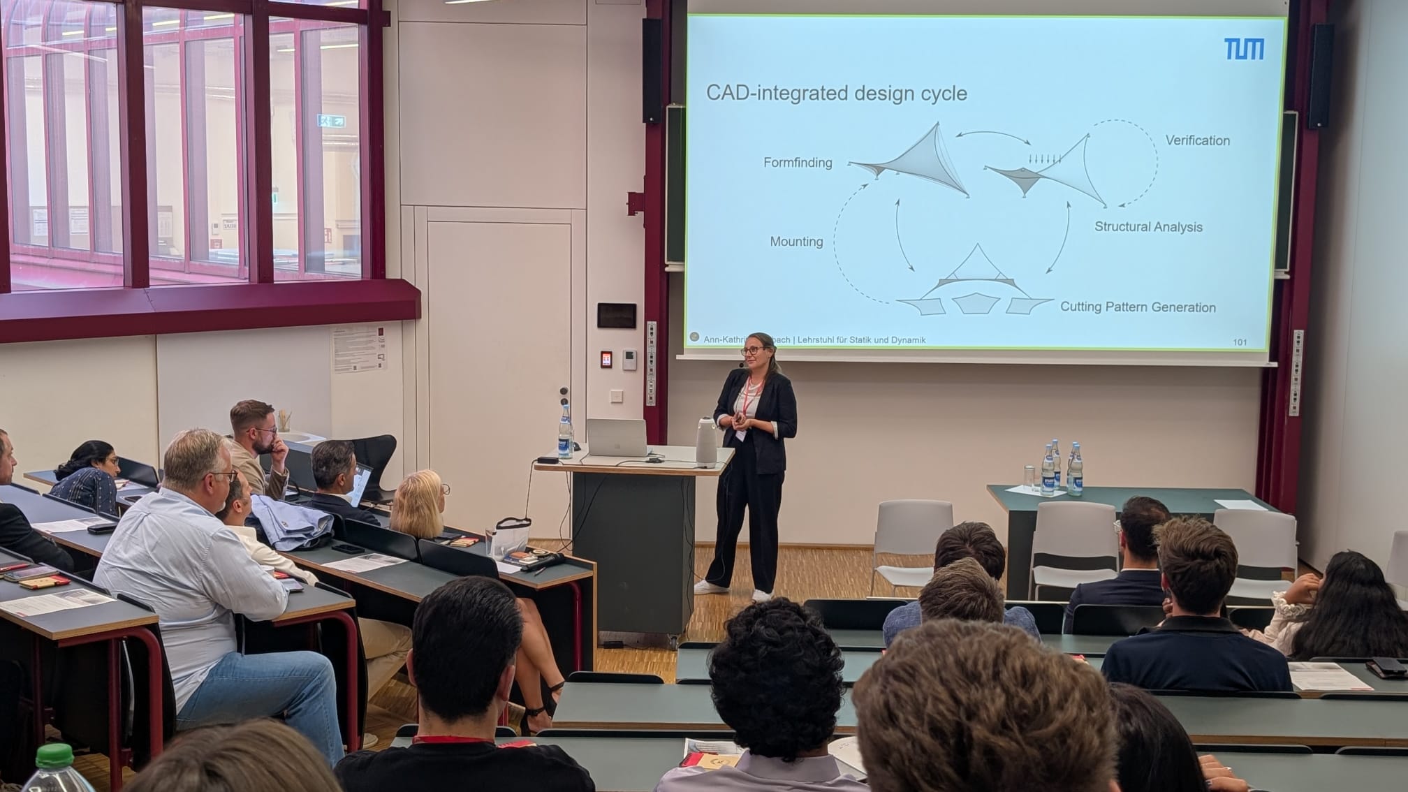 Blick in den Hörsaal während der Veranstaltung