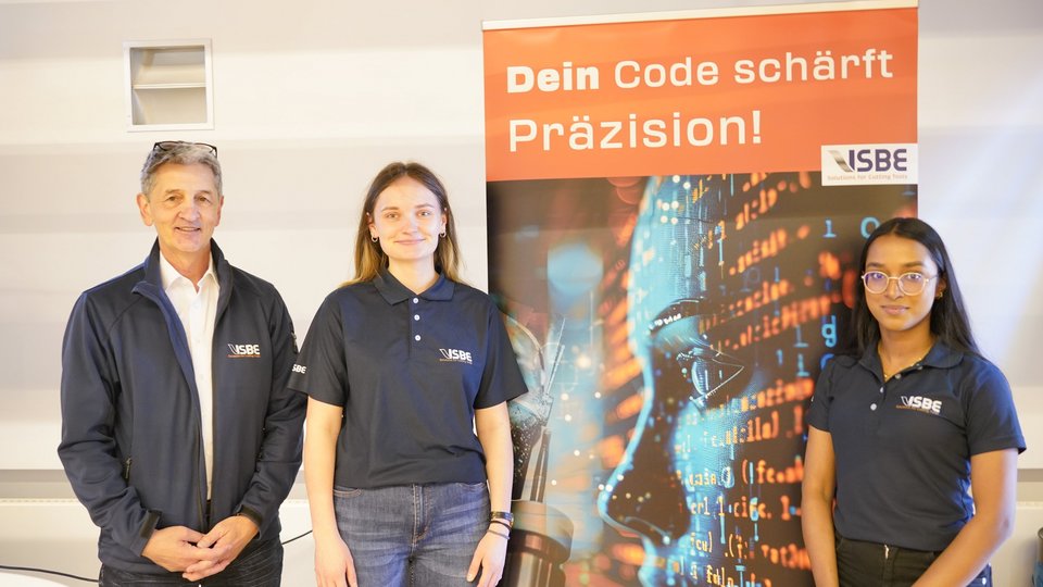 Gruppenbild von einem Informationsstand