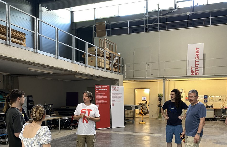 Blick ins Bauphysiklabor