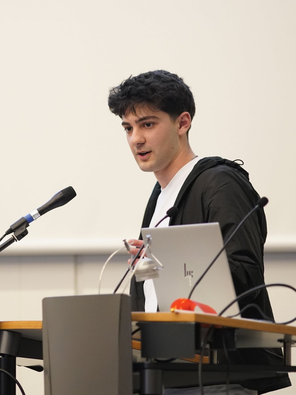 Student beim Klimaplanspiel 2025