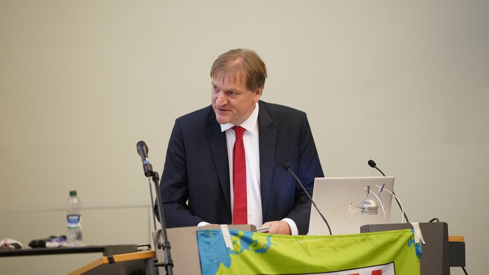 Volker Coors beim Klimaplanspiel 2025