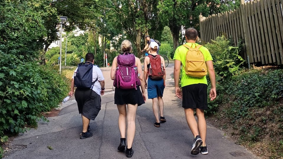 Wanderung auf dem Blaustruemplferweg