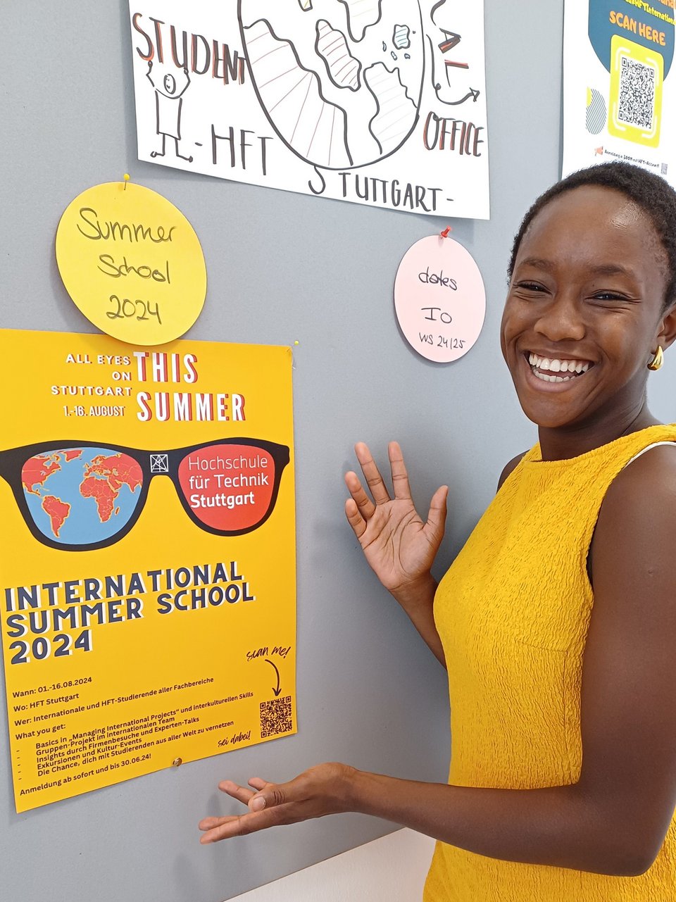 Teilnehmerin der Summer School