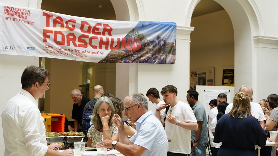 iCity Abschlussveranstaltung Tag der Forschung an der HFT Stuttgart