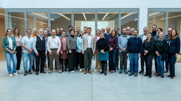 Gruppenbild bei einem Fellows-Treffen der Akdademie Ausgezeichnete Hochschullehre 