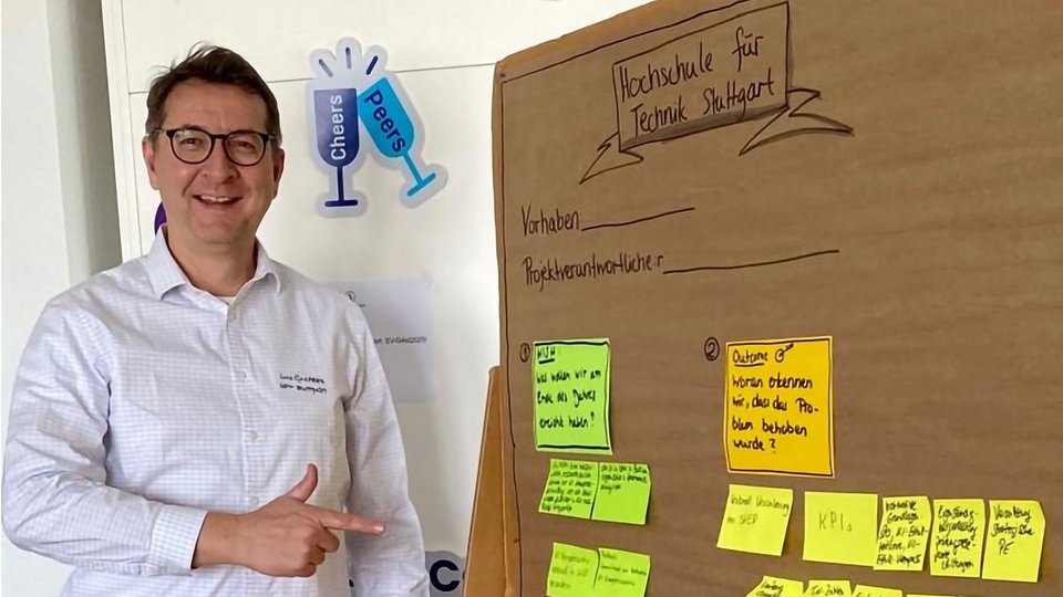 Prof. Dr. Lutz Gaspers bei der P2P Strategieberatung