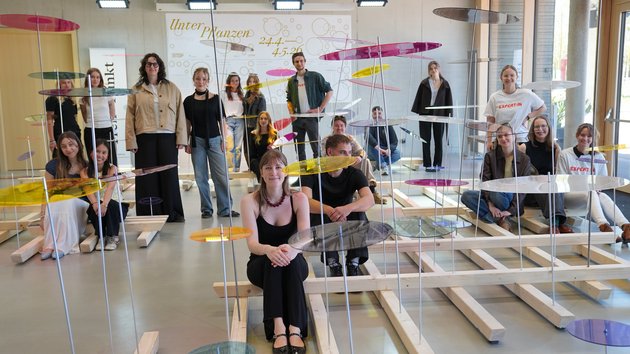 Innenarchitektur auf der Ausstellung Common Ground