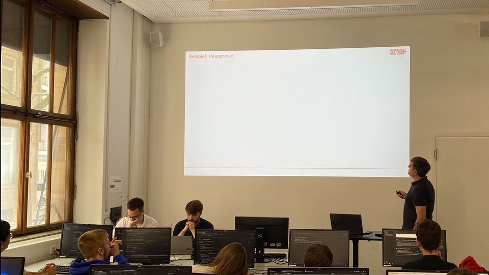 Workshop für Schüler:innen und Schüler an der HFT Stuttgart