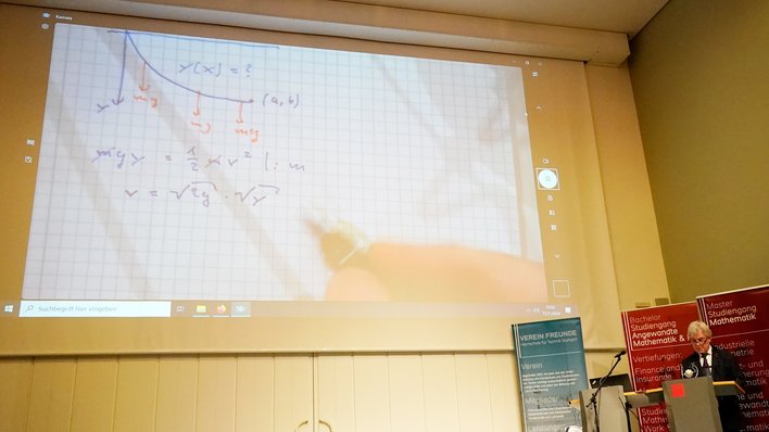 Referent am 30. Tag der Mathematik