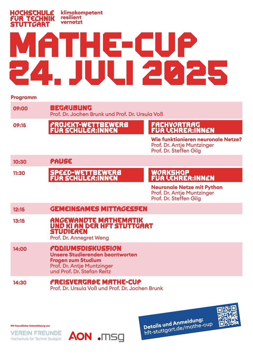 Programm Mathecup 2025