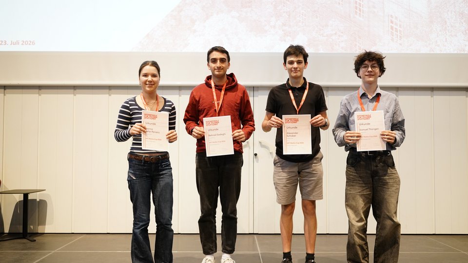 Teilnehmer:innen des Mathe-Cups