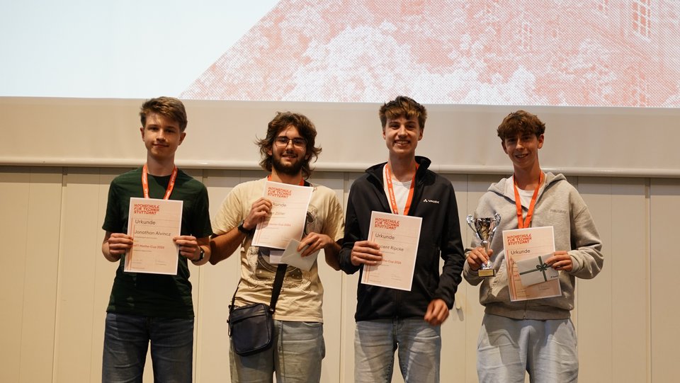 Teilnehmer:innen des Mathe-Cups
