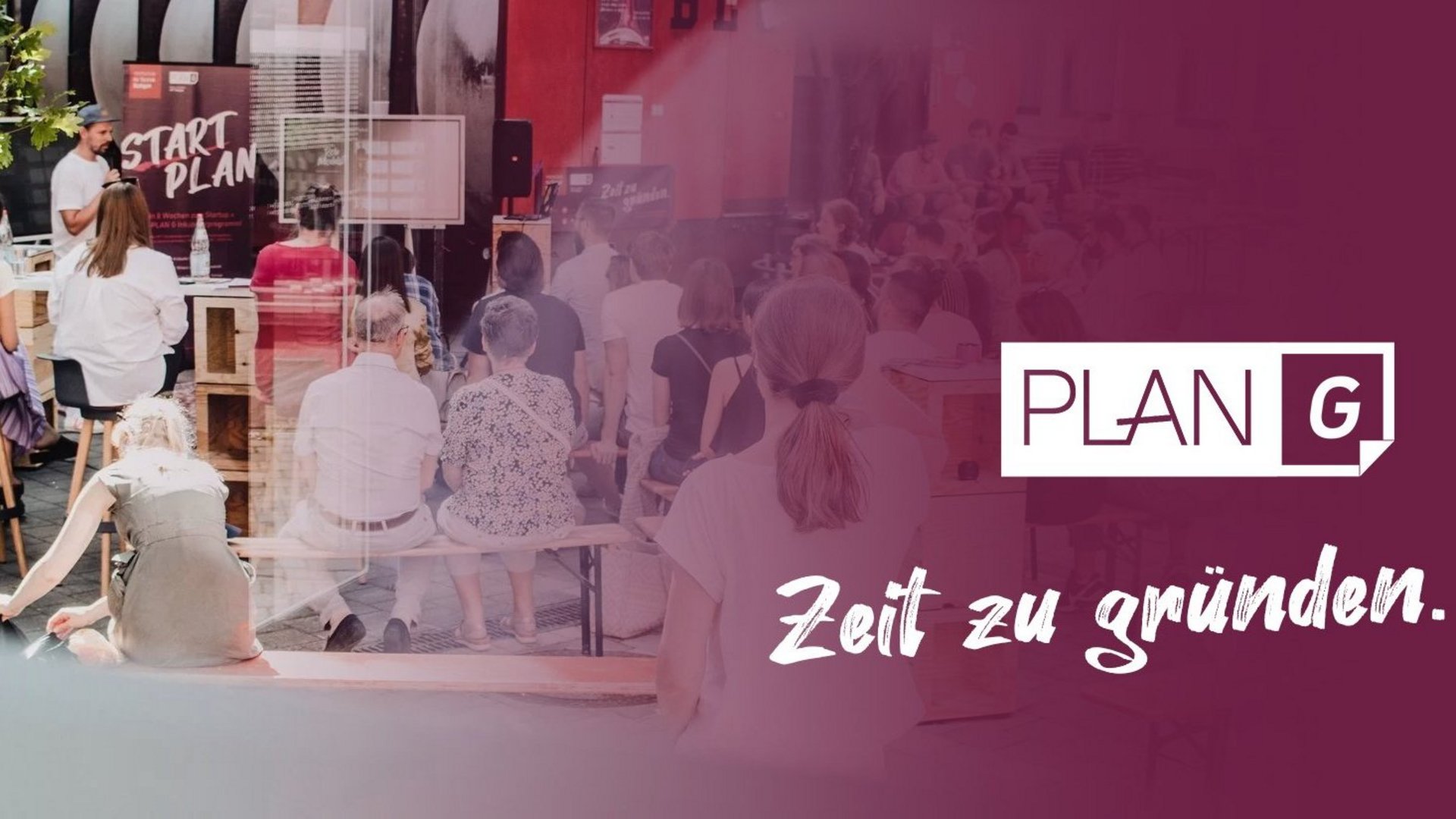 Blick auf die Startup Night an der HFT Stuttgart