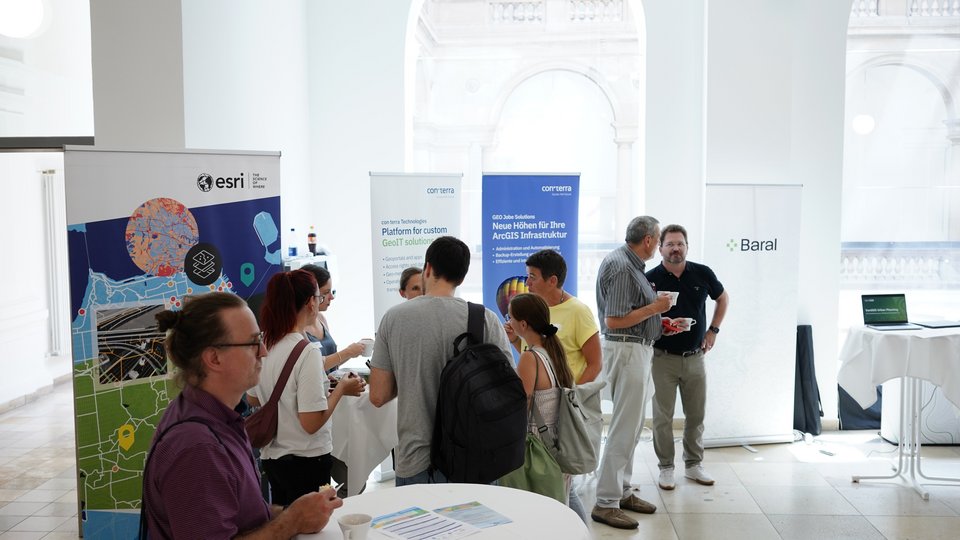 19. Esri-Anwendertag Ausstellung