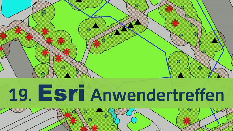 Logo 19. Esri Anwendertreffen 2026 an der HFT Stuttgart