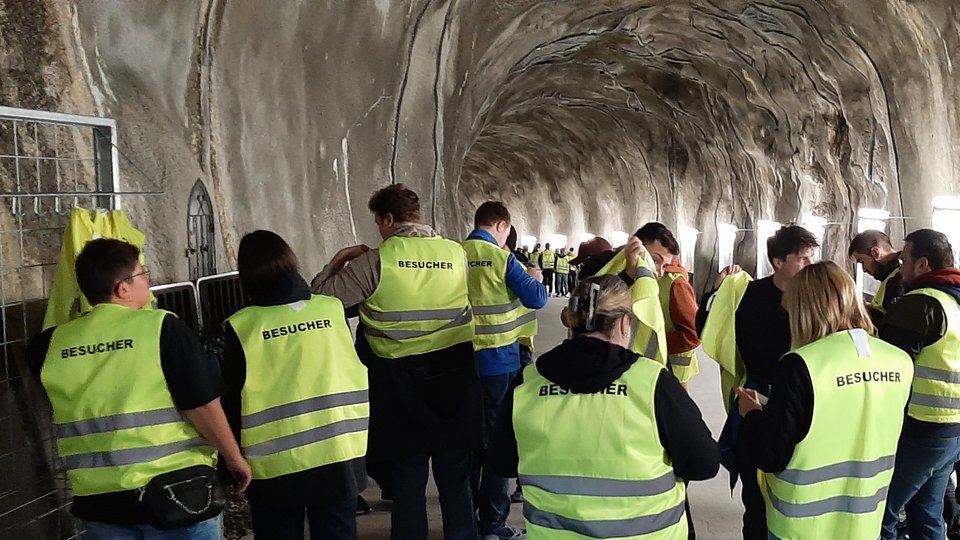 Exkursion Illwerke Stollen