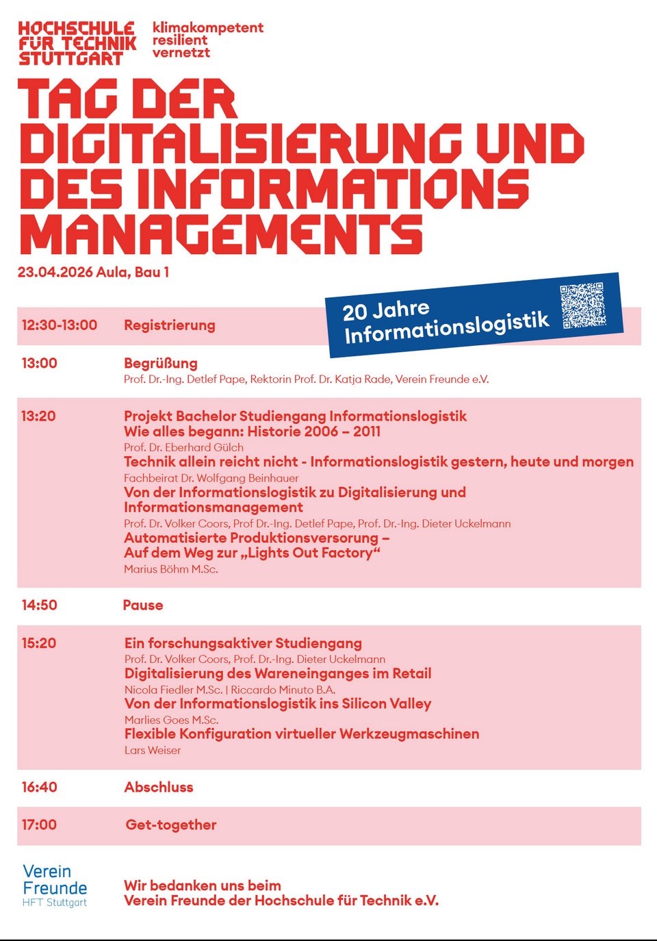 Programm BDI Tag
