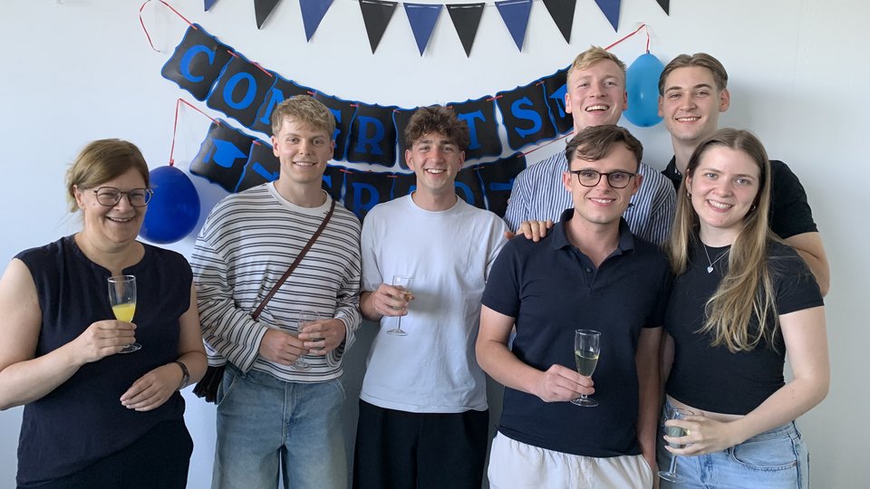 Absolvent:innen des Studiengangs BW im SS 2026