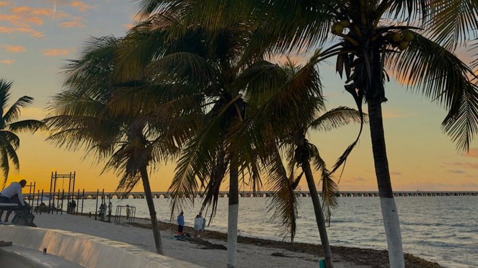 Strandpomenade Mexico