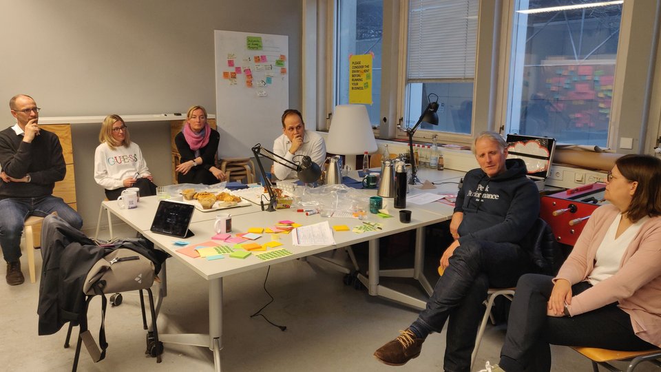 Foto Teilnehmer eines Worshops